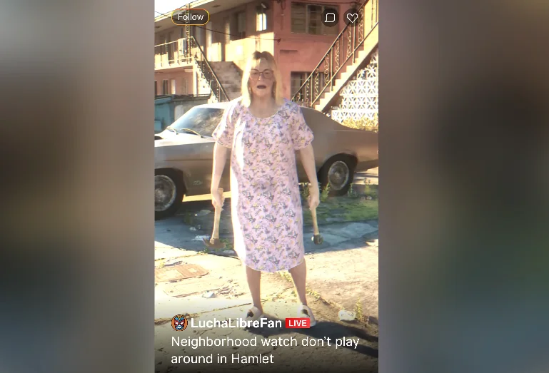 Granny with hammers